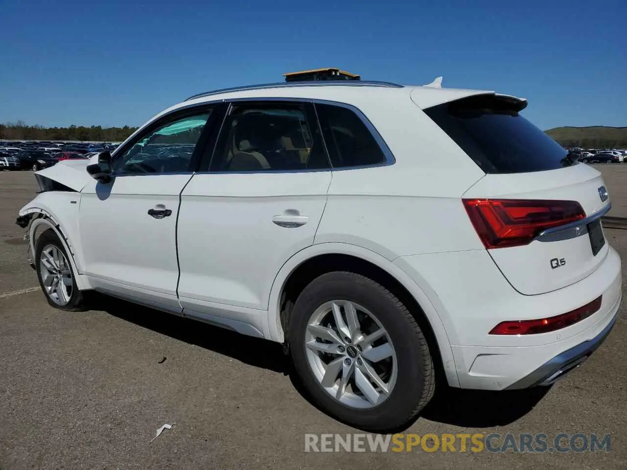 2 fotografías del automóvil dañado WA1GAAFY1R2113529 AUDI Q5 2024
