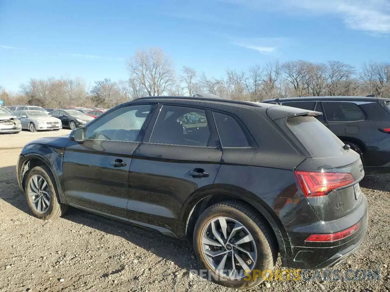 2 fotografías del automóvil dañado WA1GAAFY5R2109984 AUDI Q5 2024