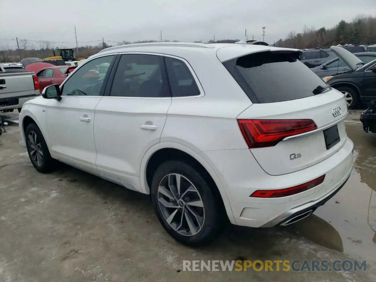 2 fotografías del automóvil dañado WA1GAAFY6R2141794 AUDI Q5 2024