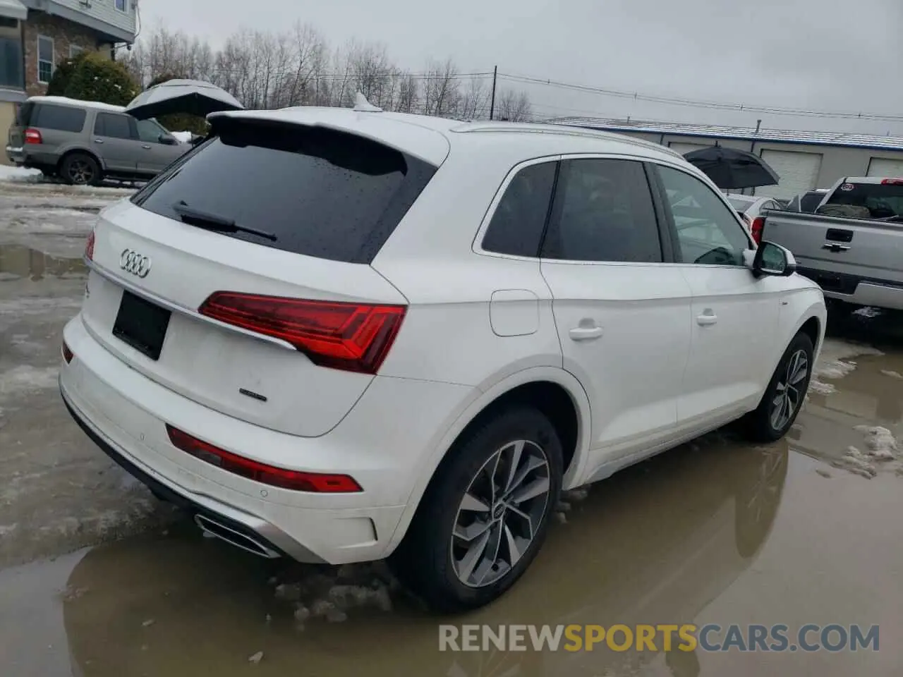 3 fotografías del automóvil dañado WA1GAAFY6R2141794 AUDI Q5 2024