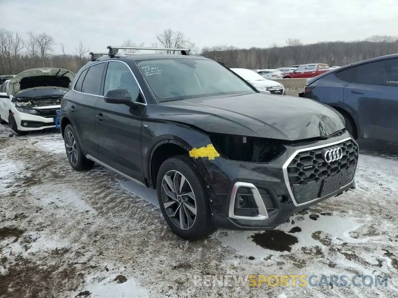 4 fotografías del automóvil dañado WA1GAAFY7R2045740 AUDI Q5 2024