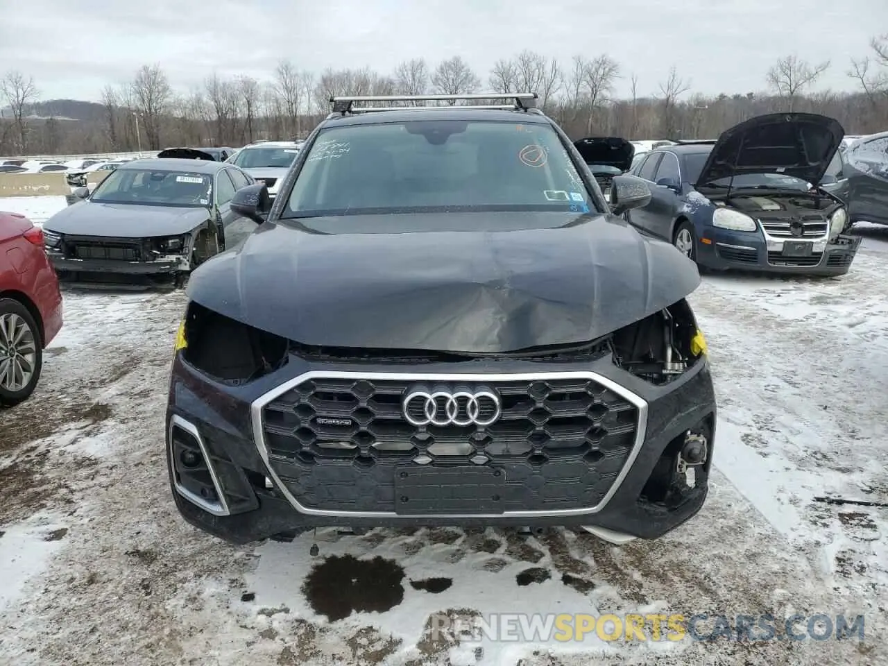 5 fotografías del automóvil dañado WA1GAAFY7R2045740 AUDI Q5 2024