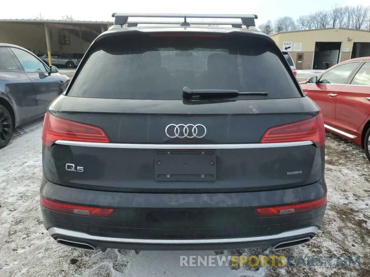 6 fotografías del automóvil dañado WA1GAAFY7R2045740 AUDI Q5 2024