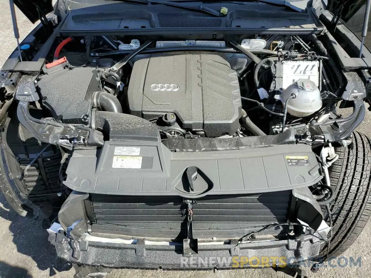 14 fotografías del automóvil dañado WA1GAAFY7R2099197 AUDI Q5 2024