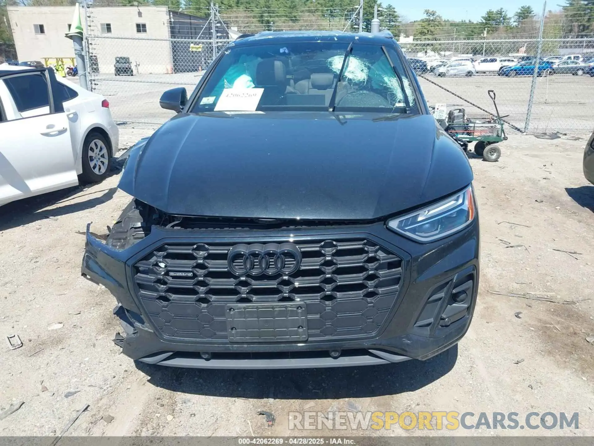 12 fotografías del automóvil dañado WA1GAAFY7R2118282 AUDI Q5 2024