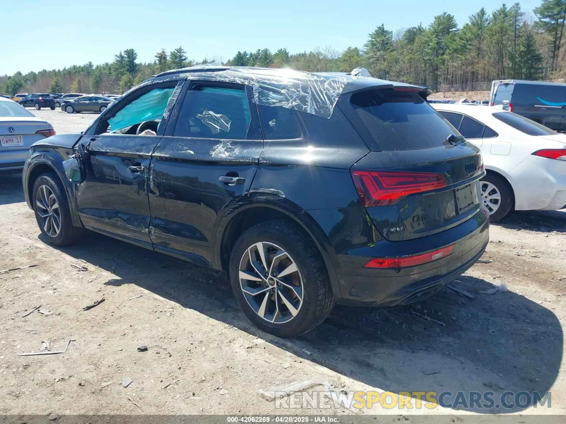 3 fotografías del automóvil dañado WA1GAAFY7R2118282 AUDI Q5 2024