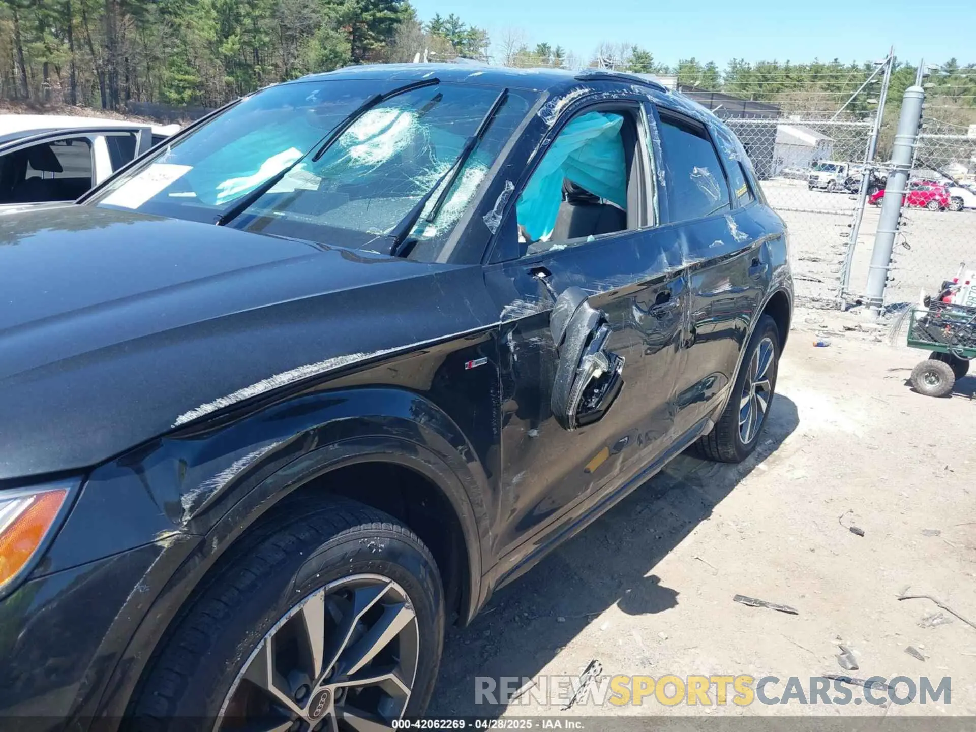 6 fotografías del automóvil dañado WA1GAAFY7R2118282 AUDI Q5 2024
