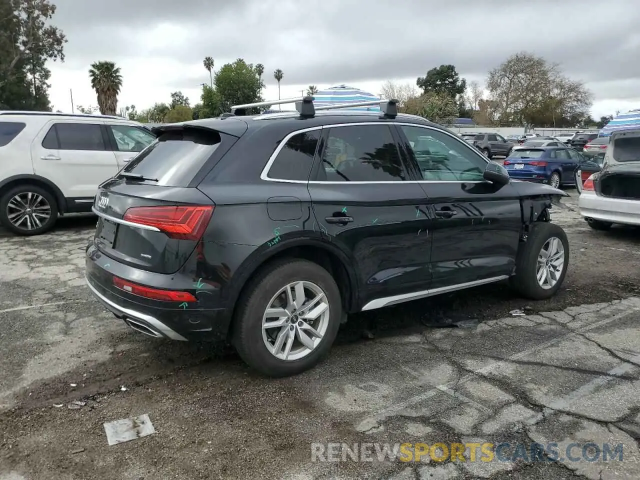 3 fotografías del automóvil dañado WA1GAAFY8R2017168 AUDI Q5 2024