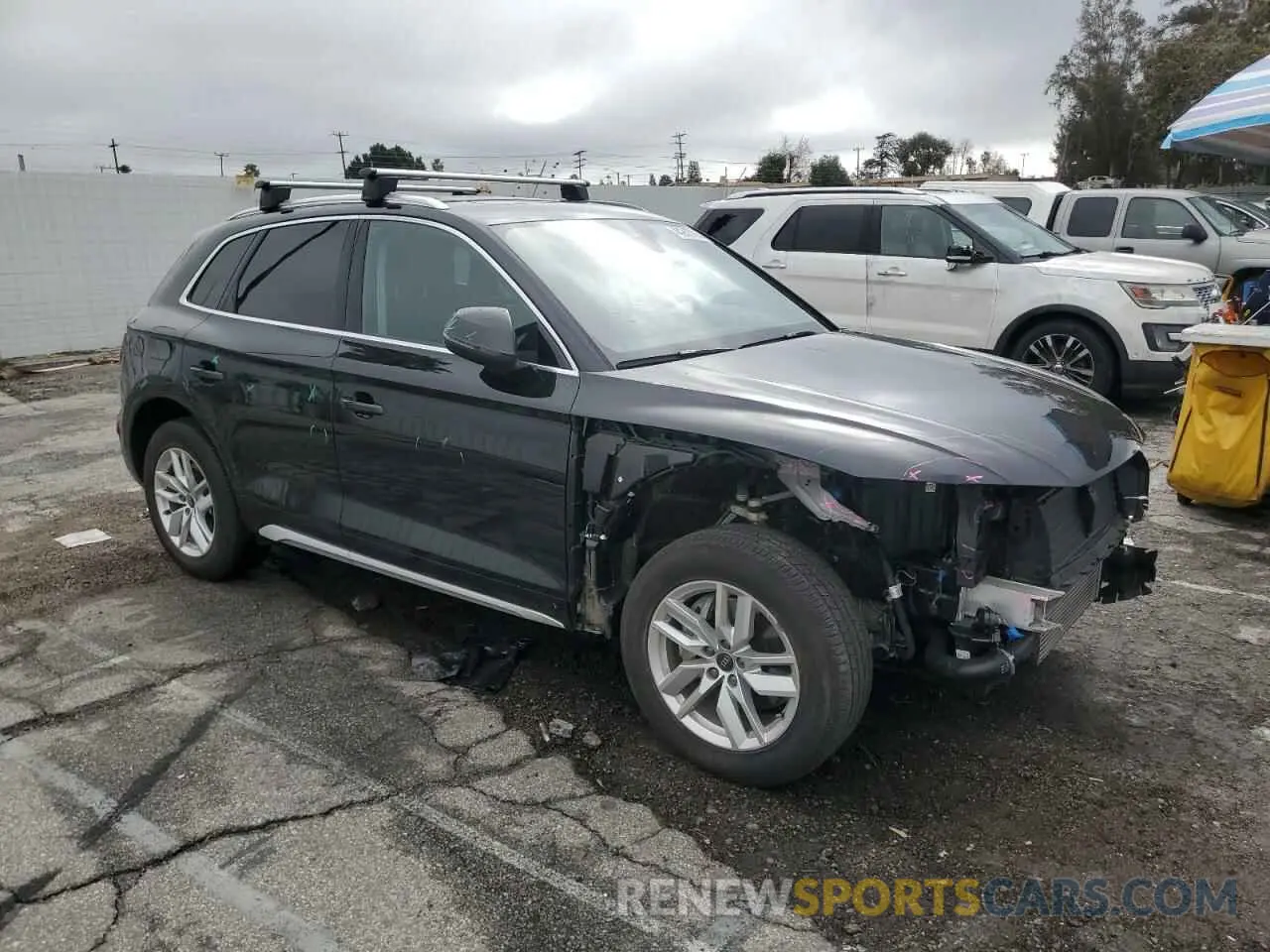 4 fotografías del automóvil dañado WA1GAAFY8R2017168 AUDI Q5 2024
