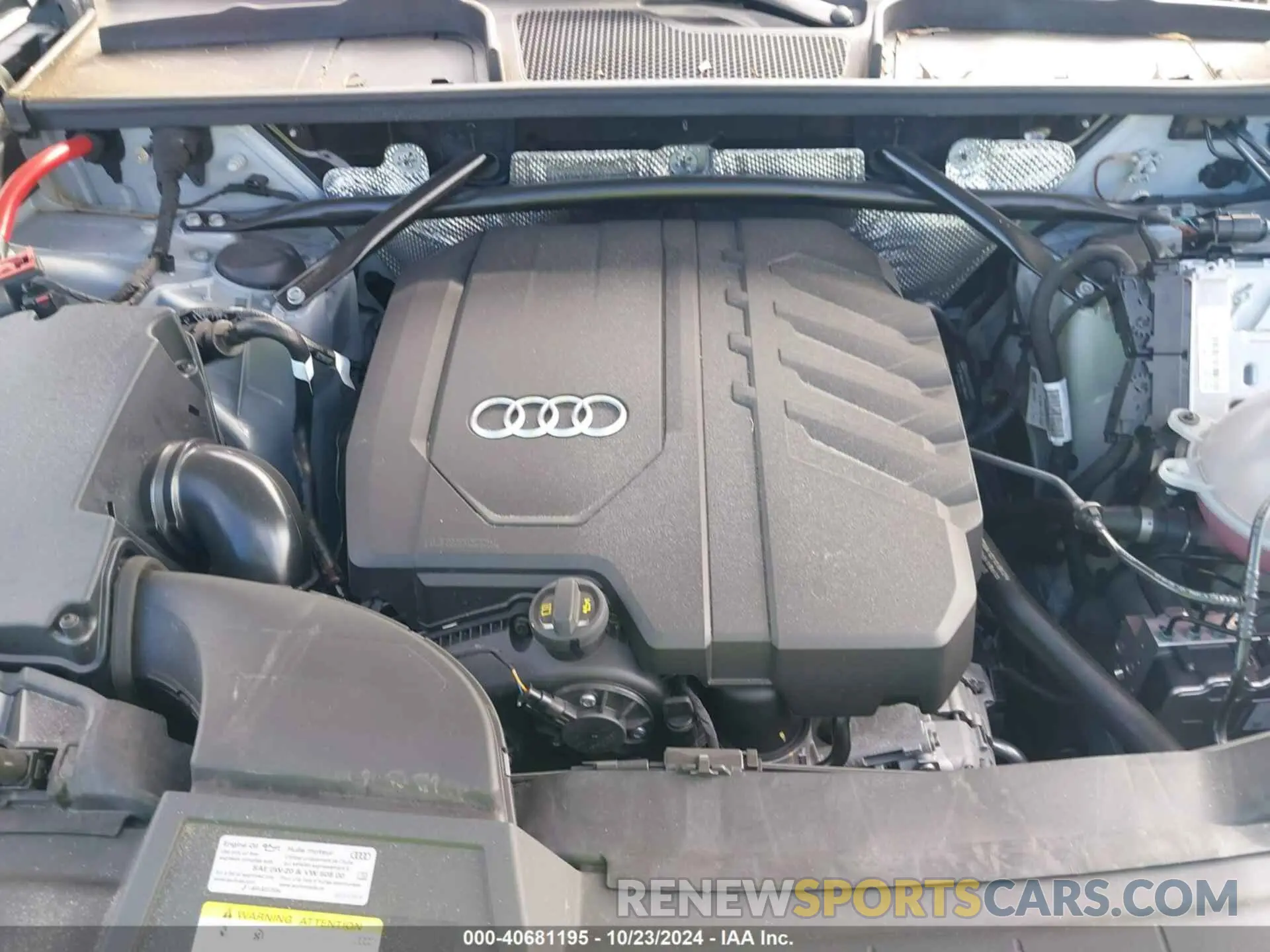 10 fotografías del automóvil dañado WA1GAAFY9R2024565 AUDI Q5 2024