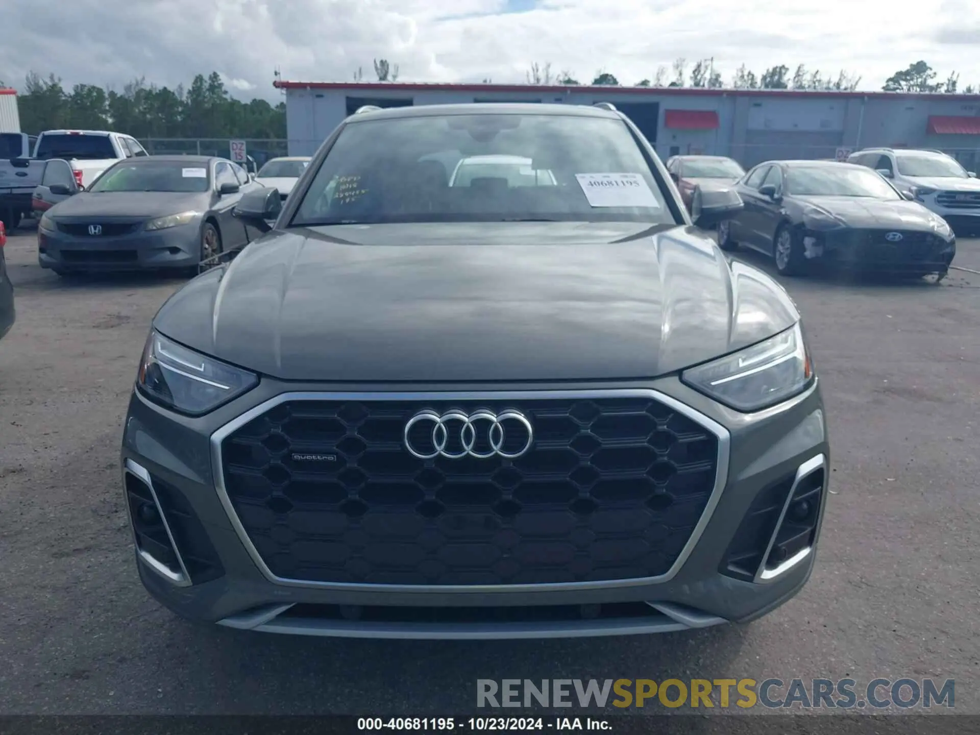 13 fotografías del automóvil dañado WA1GAAFY9R2024565 AUDI Q5 2024