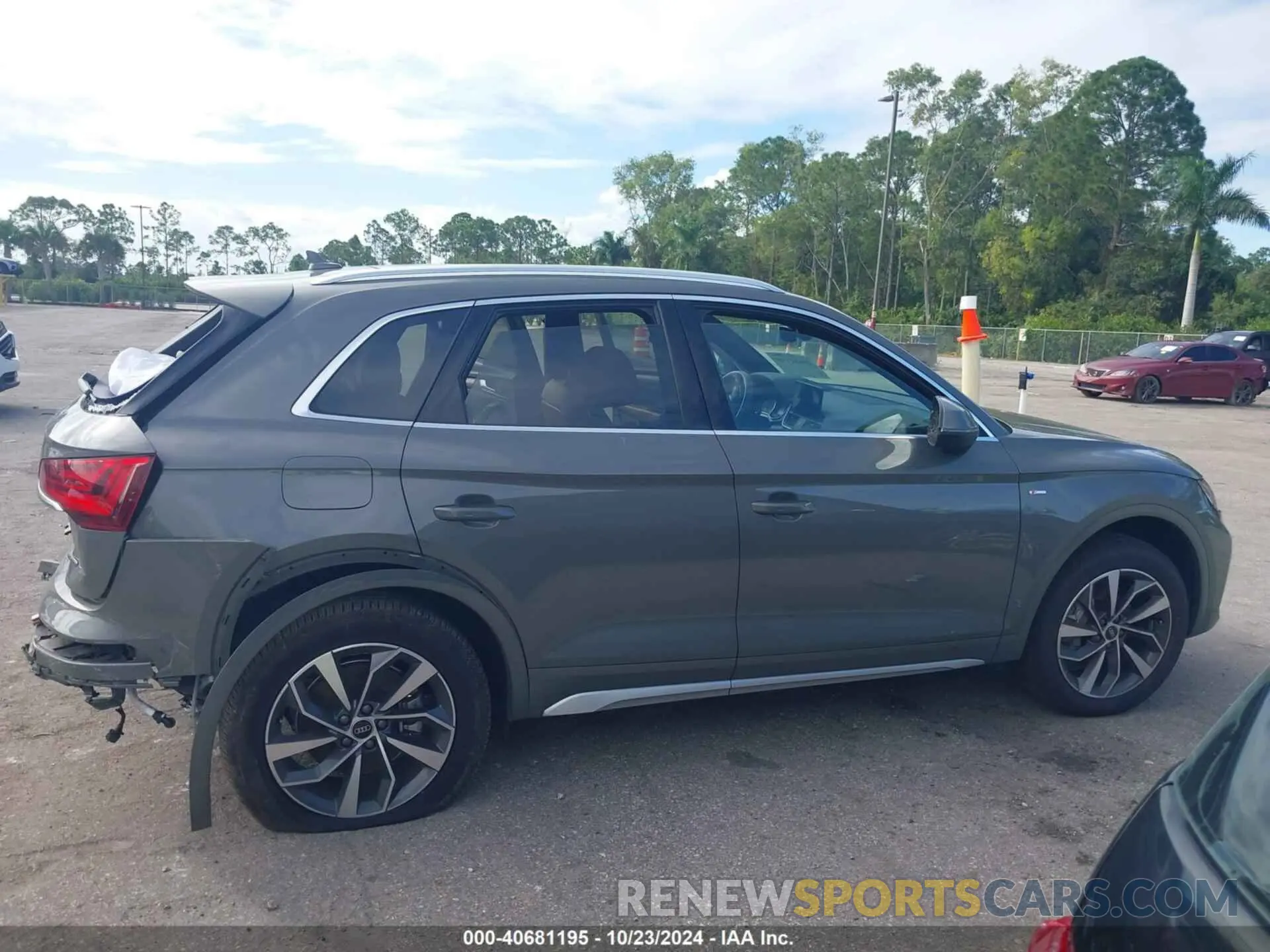 14 fotografías del automóvil dañado WA1GAAFY9R2024565 AUDI Q5 2024