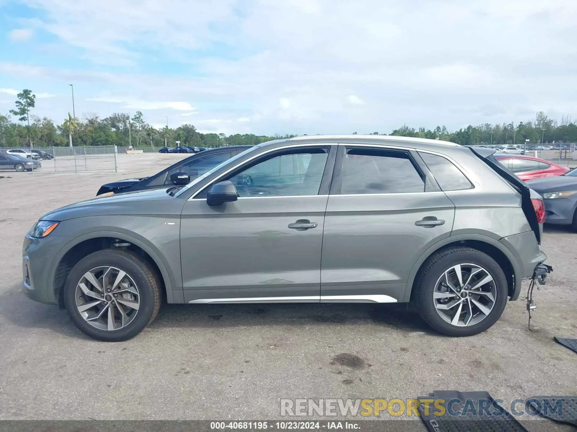 15 fotografías del automóvil dañado WA1GAAFY9R2024565 AUDI Q5 2024