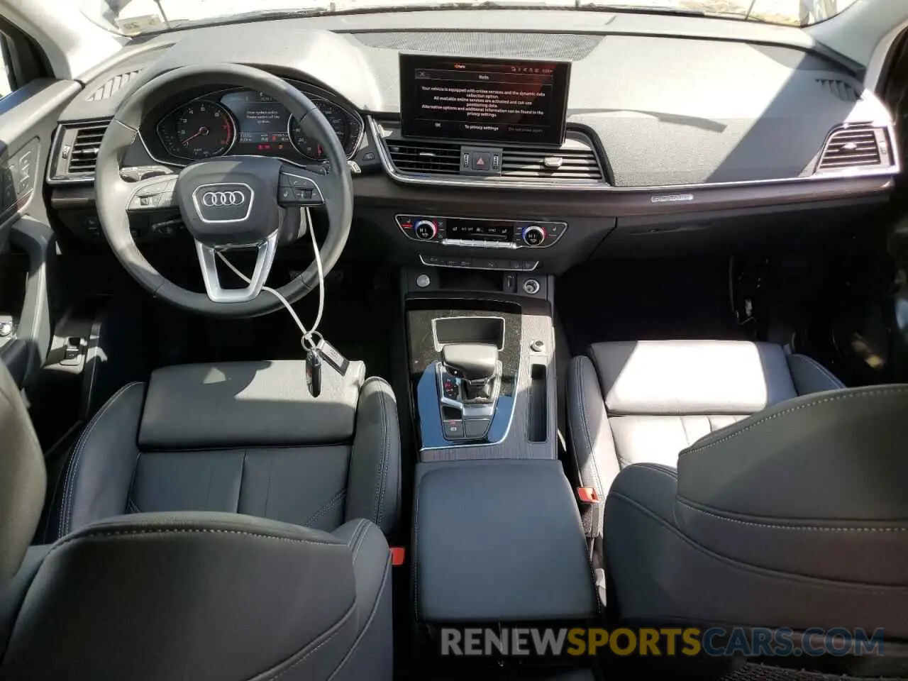 8 fotografías del automóvil dañado WA1GAAFY9R2066332 AUDI Q5 2024