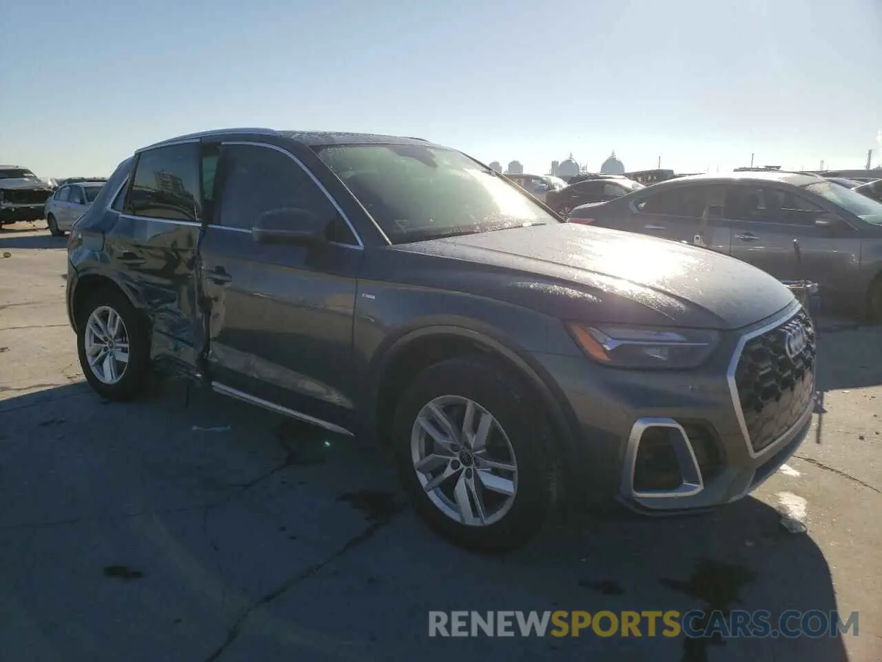 4 fotografías del automóvil dañado WA1GAAFYXR2065433 AUDI Q5 2024