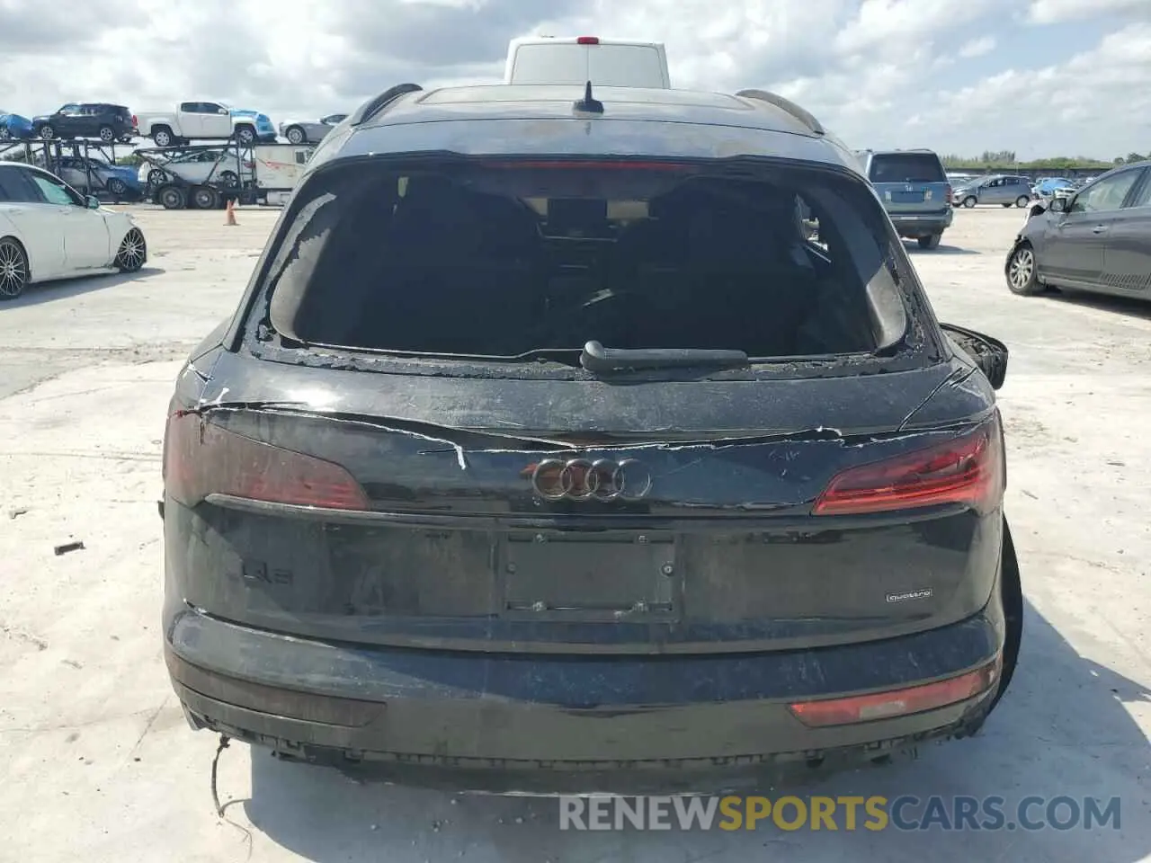 6 fotografías del automóvil dañado WA1E2AFY5S2040174 AUDI Q5 2025