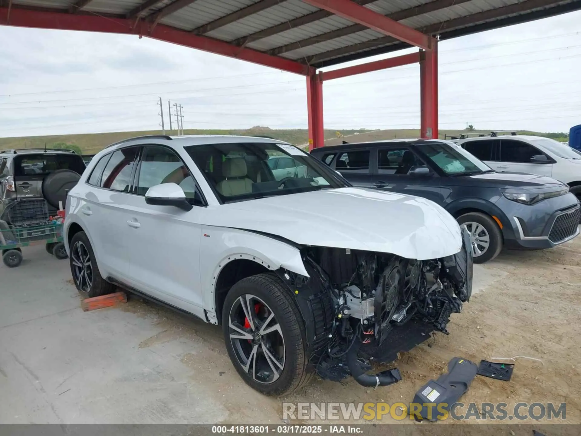 1 fotografías del automóvil dañado WA1EAAFY3S2013364 AUDI Q5 2025