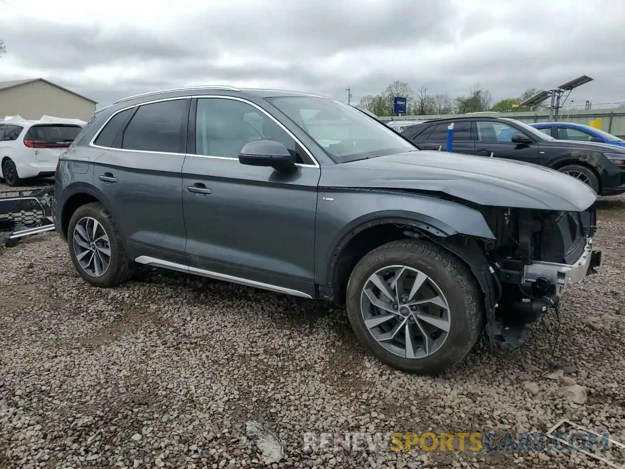 4 fotografías del automóvil dañado WA1EAAFY3S2035946 AUDI Q5 2025