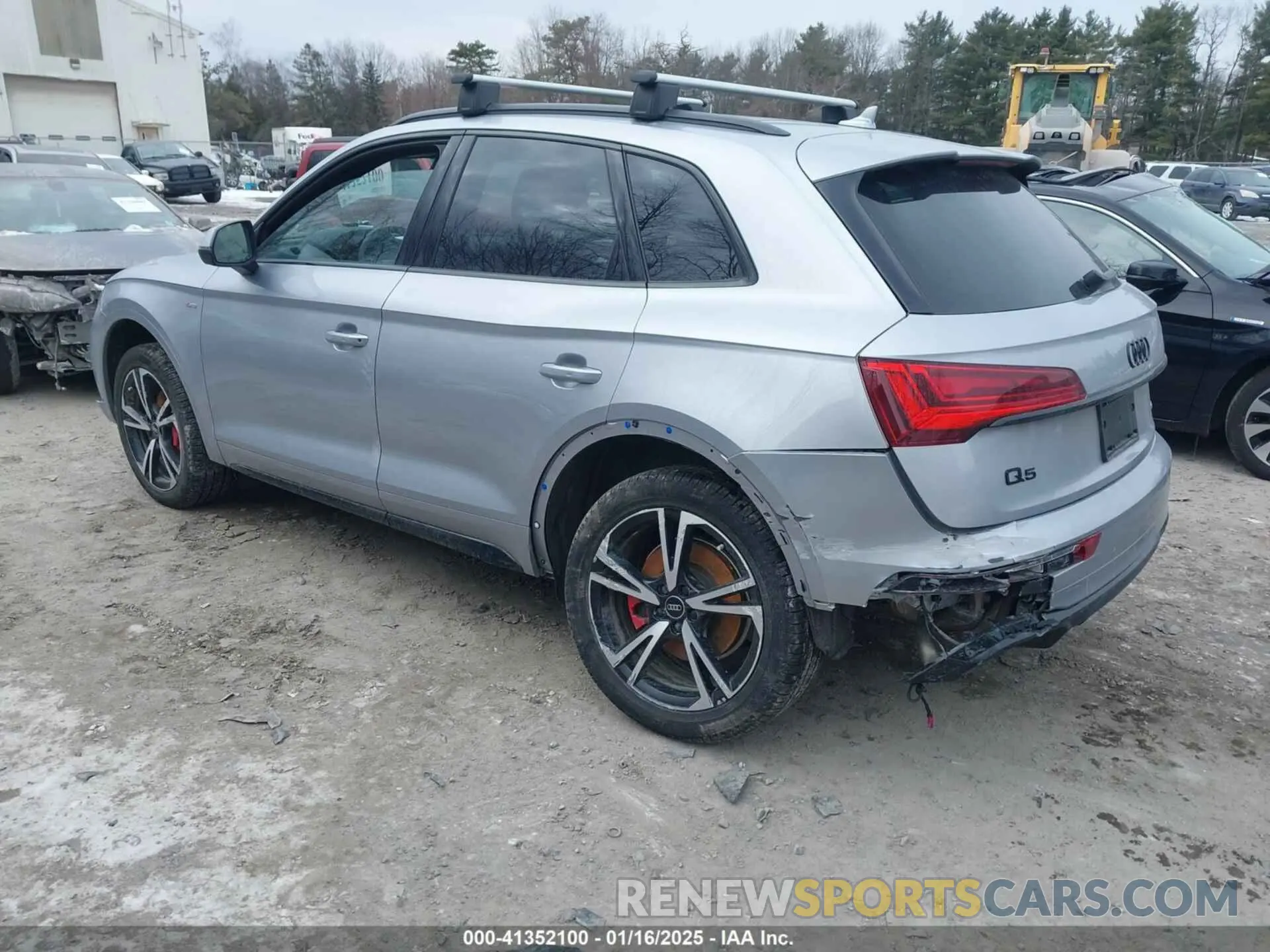 3 fotografías del automóvil dañado WA1EAAFY8S2009391 AUDI Q5 2025