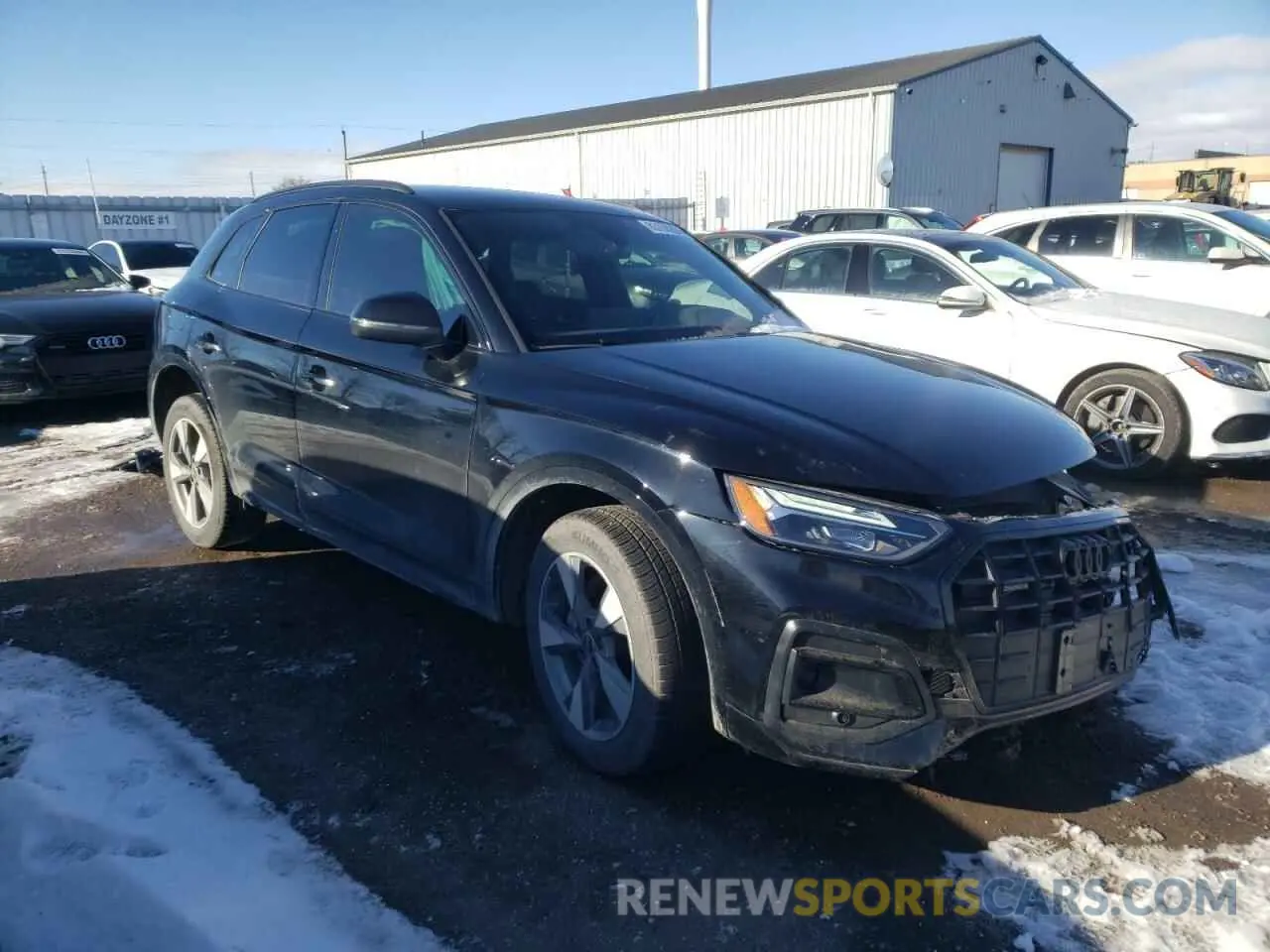 4 fotografías del automóvil dañado WA1AAAFY0R2077810 AUDI Q5 KOMFORT 2024
