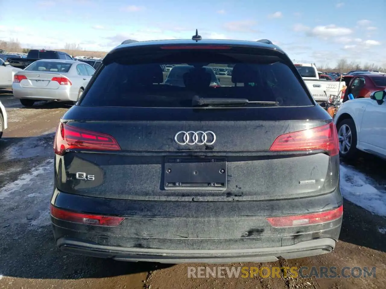 6 fotografías del automóvil dañado WA1AAAFY0R2077810 AUDI Q5 KOMFORT 2024