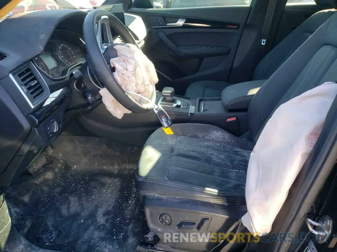 7 fotografías del automóvil dañado WA1AAAFY0R2077810 AUDI Q5 KOMFORT 2024