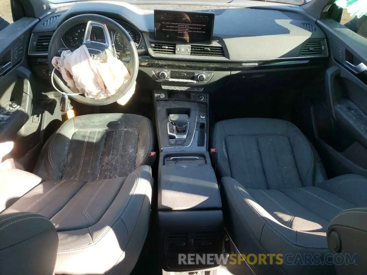 8 fotografías del automóvil dañado WA1AAAFY0R2077810 AUDI Q5 KOMFORT 2024