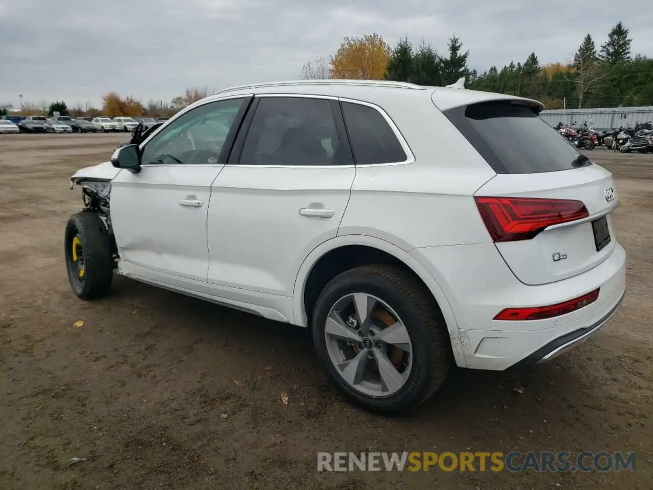 2 fotografías del automóvil dañado WA1AAAFY3R2124179 AUDI Q5 KOMFORT 2024