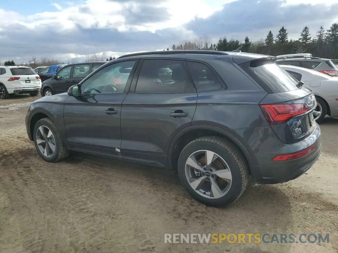 2 fotografías del automóvil dañado WA1AAAFY4R2109142 AUDI Q5 KOMFORT 2024
