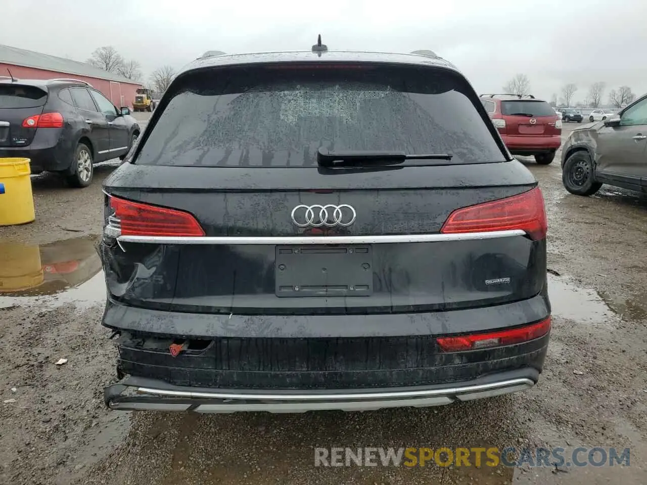 6 fotografías del automóvil dañado WA1AAAFY9R2001227 AUDI Q5 KOMFORT 2024