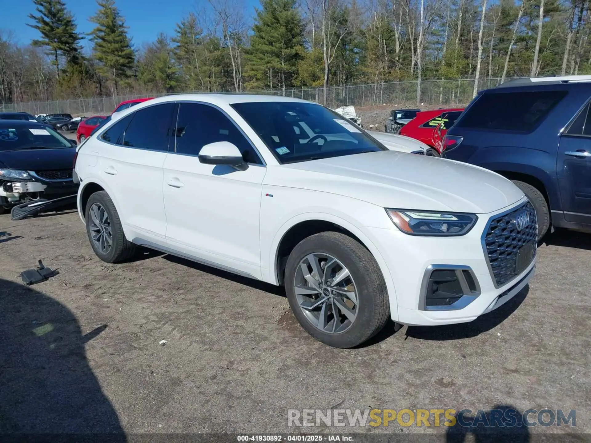 1 fotografías del automóvil dañado WA14AAFY2M2069228 AUDI Q5 SPORTBACK 2021