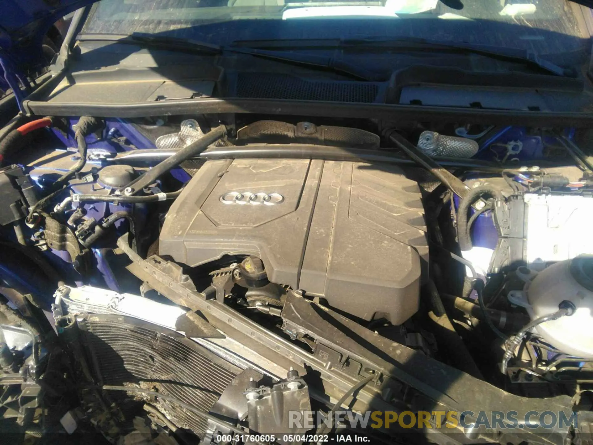 10 fotografías del automóvil dañado WA15AAFY0M2125588 AUDI Q5 SPORTBACK 2021