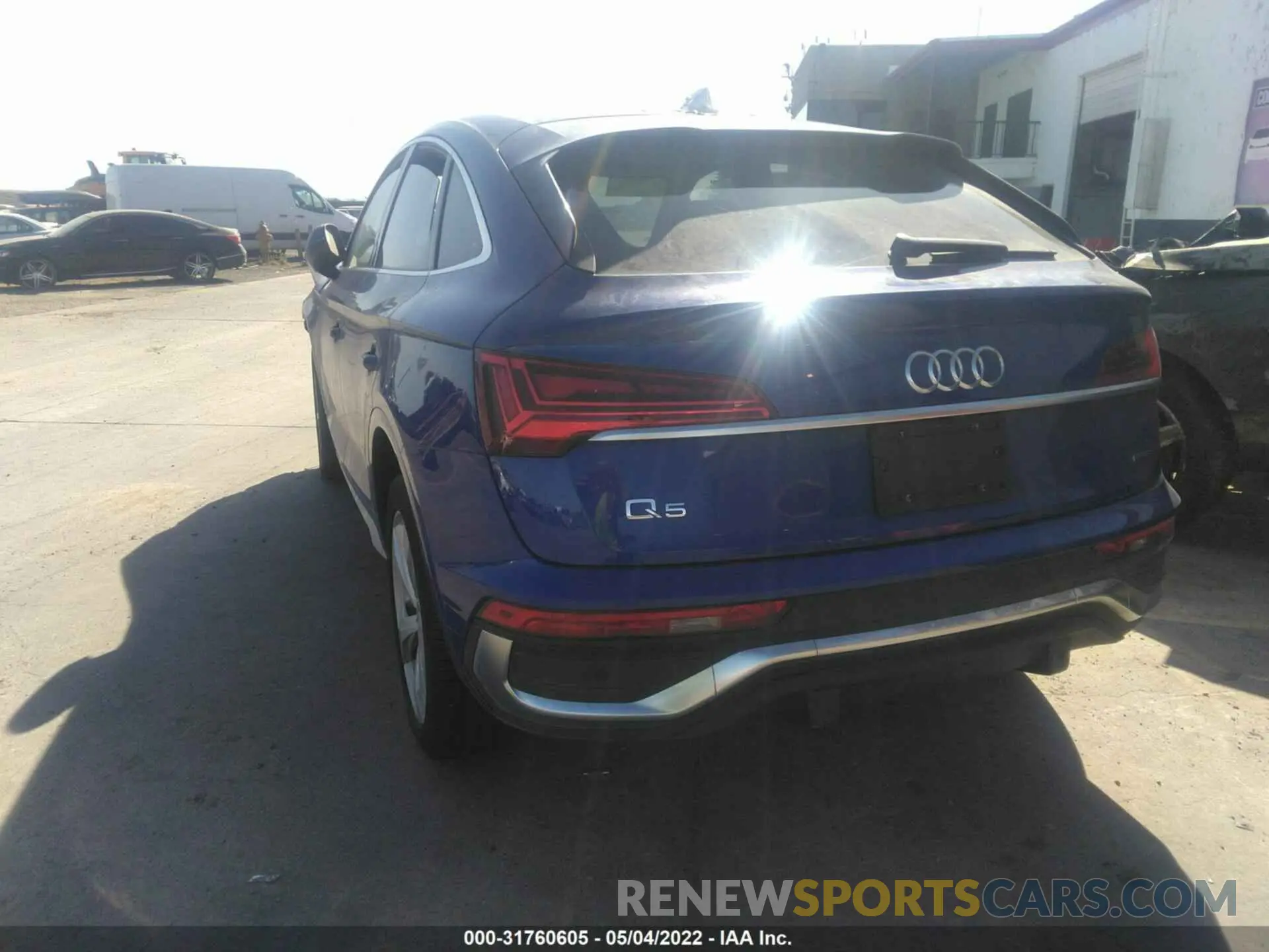 3 fotografías del automóvil dañado WA15AAFY0M2125588 AUDI Q5 SPORTBACK 2021