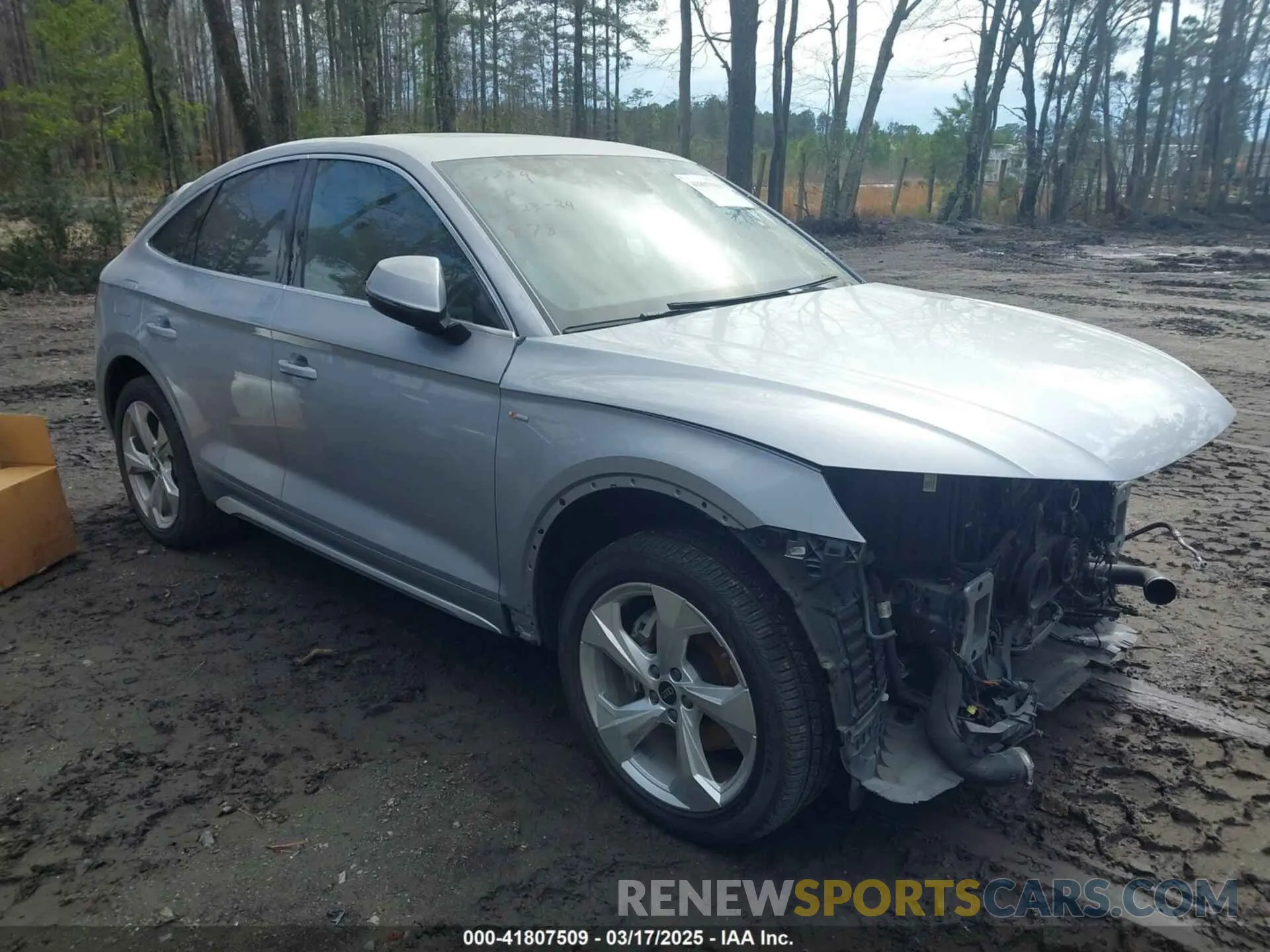 1 fotografías del automóvil dañado WA16AAFY1M2089690 AUDI Q5 SPORTBACK 2021