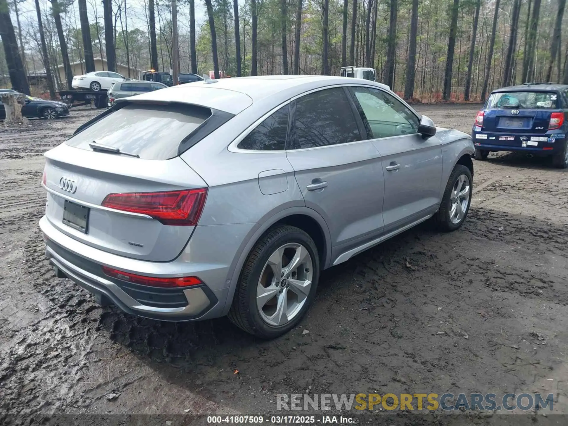 4 fotografías del automóvil dañado WA16AAFY1M2089690 AUDI Q5 SPORTBACK 2021