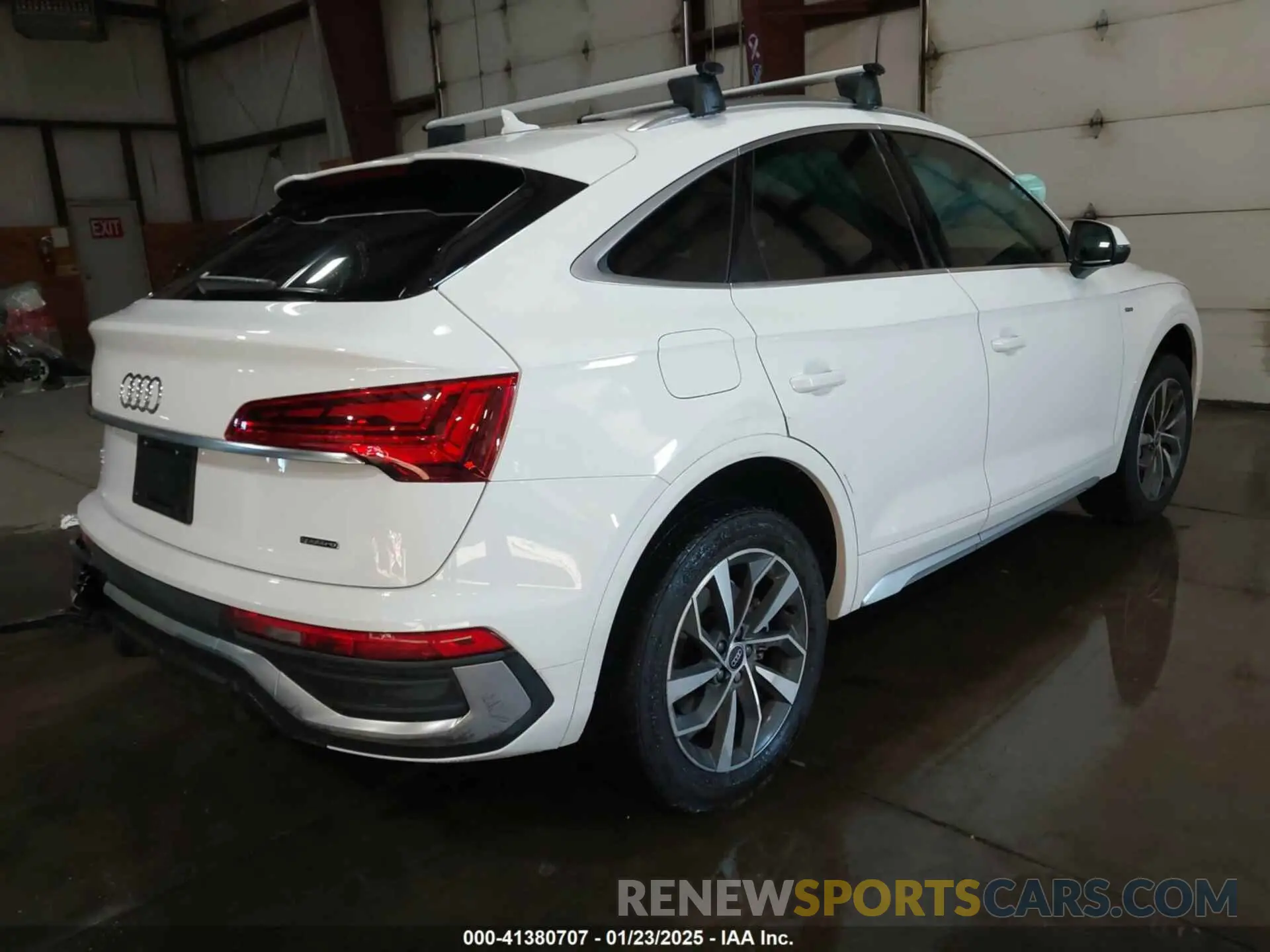 4 fotografías del automóvil dañado WA14AAFY5N2130363 AUDI Q5 SPORTBACK 2022