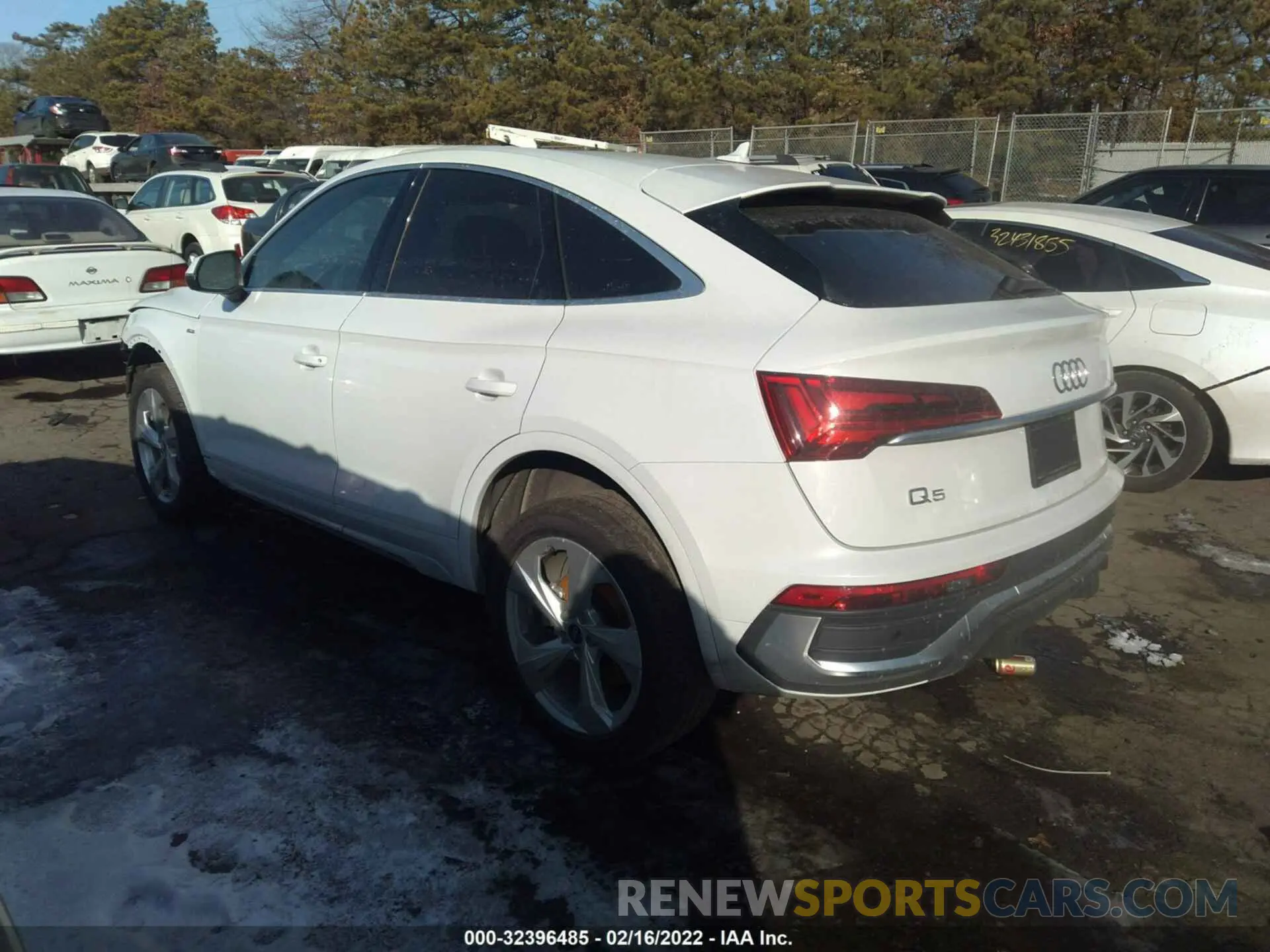 3 fotografías del automóvil dañado WA15AAFY5N2018991 AUDI Q5 SPORTBACK 2022