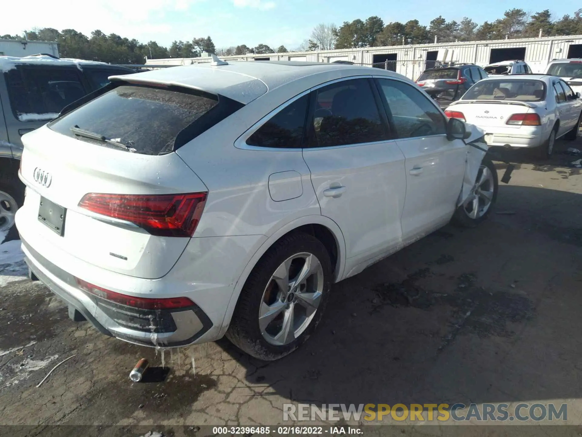 4 fotografías del automóvil dañado WA15AAFY5N2018991 AUDI Q5 SPORTBACK 2022