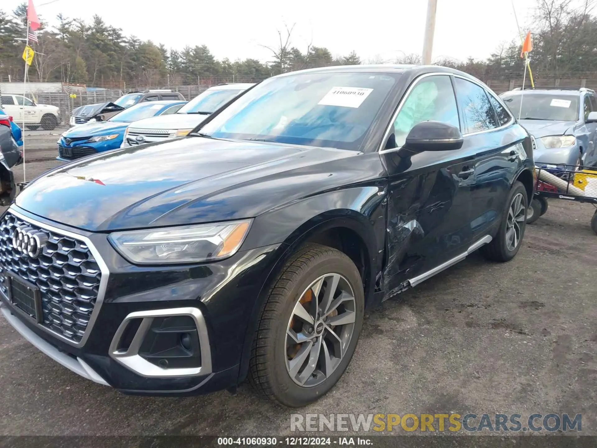 6 fotografías del automóvil dañado WA15AAFY5N2029800 AUDI Q5 SPORTBACK 2022