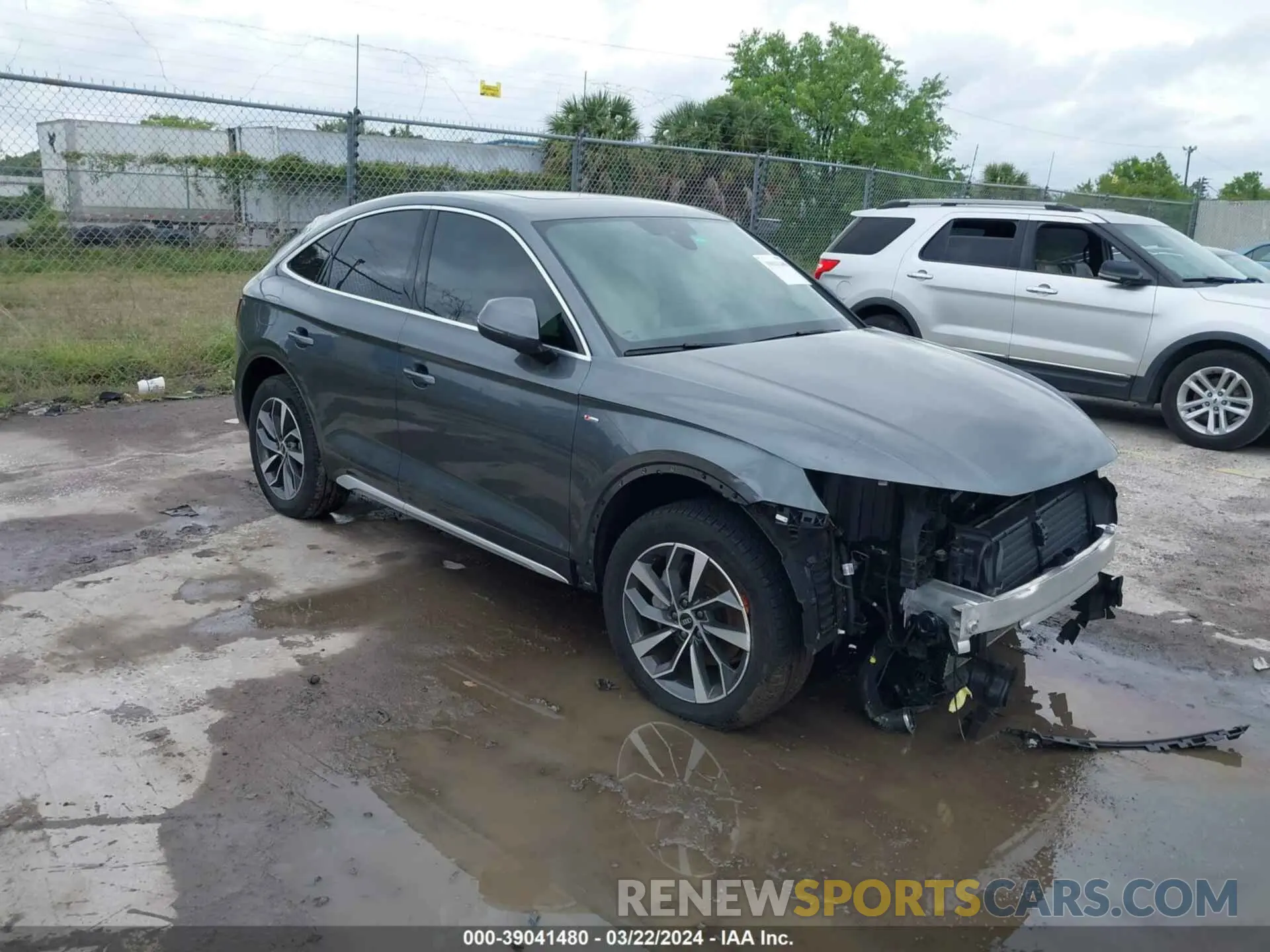1 fotografías del automóvil dañado WA15AAFYXN2126295 AUDI Q5 SPORTBACK 2022