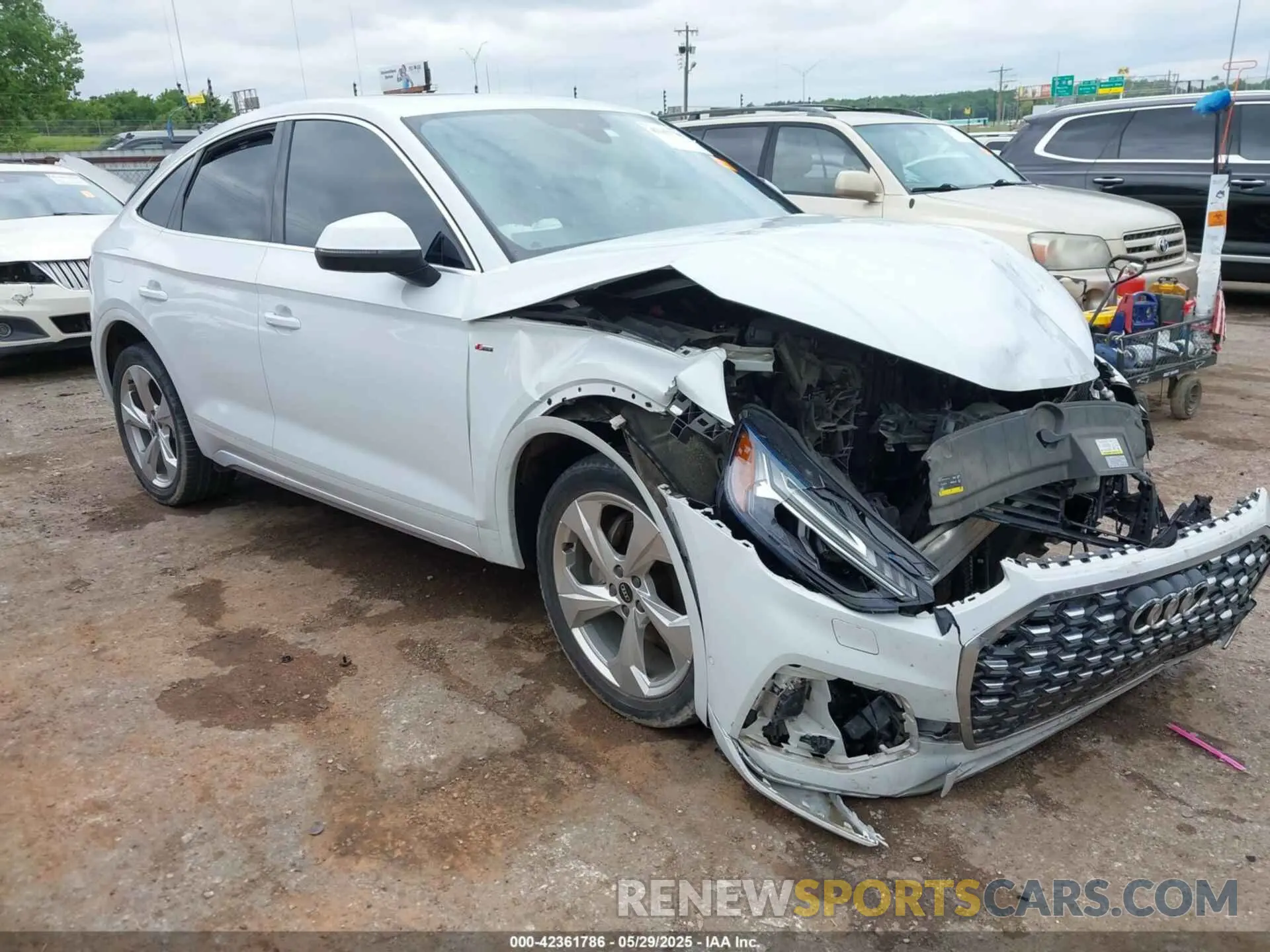 1 fotografías del automóvil dañado WA16AAFY9N2042876 AUDI Q5 SPORTBACK 2022