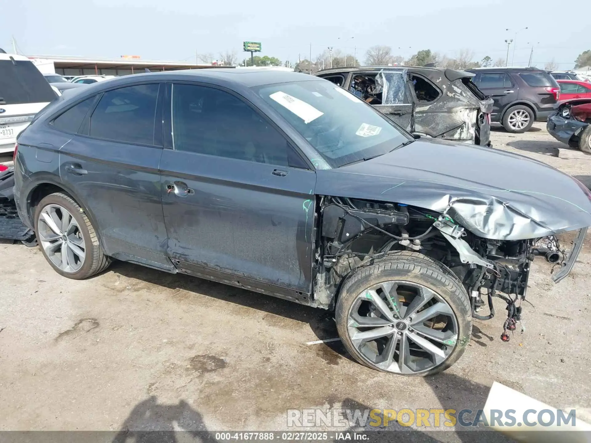 1 fotografías del automóvil dañado WA15AAFYXP2086576 AUDI Q5 SPORTBACK 2023
