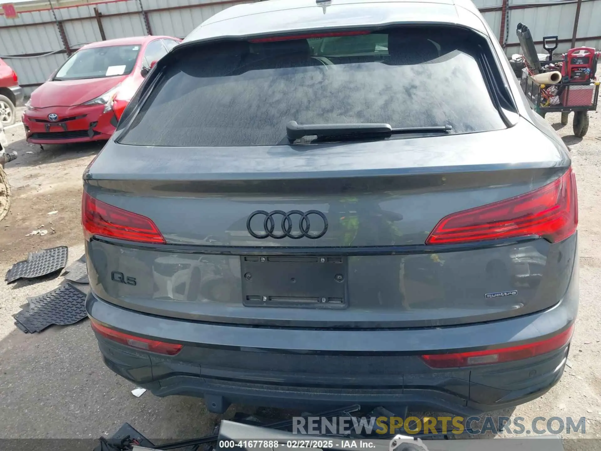 16 fotografías del automóvil dañado WA15AAFYXP2086576 AUDI Q5 SPORTBACK 2023
