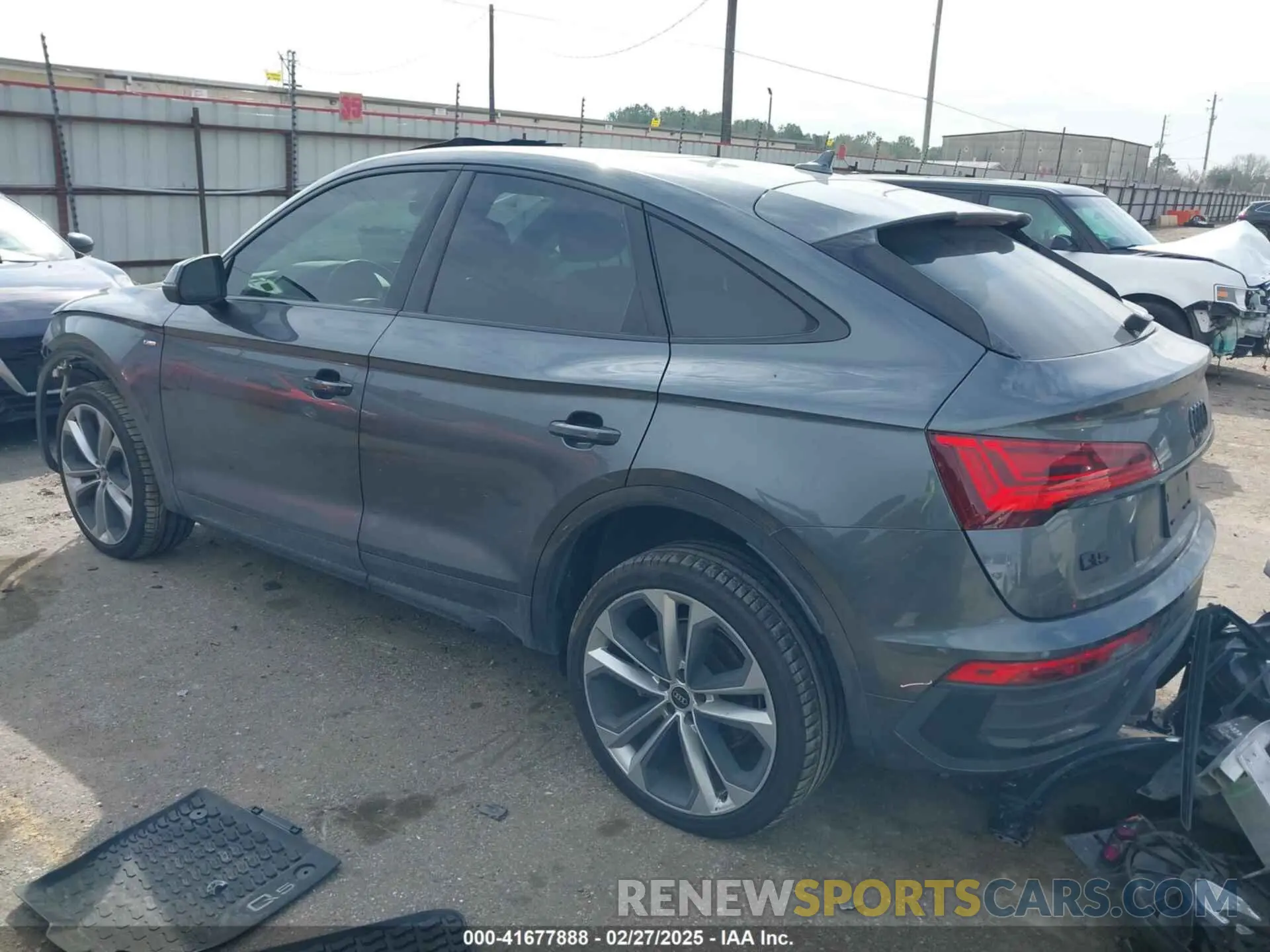 3 fotografías del automóvil dañado WA15AAFYXP2086576 AUDI Q5 SPORTBACK 2023