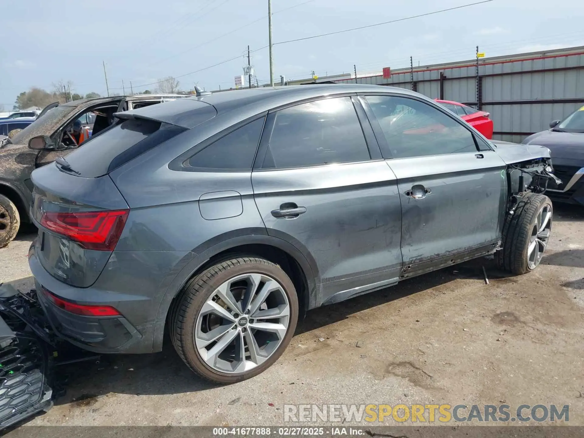 4 fotografías del automóvil dañado WA15AAFYXP2086576 AUDI Q5 SPORTBACK 2023