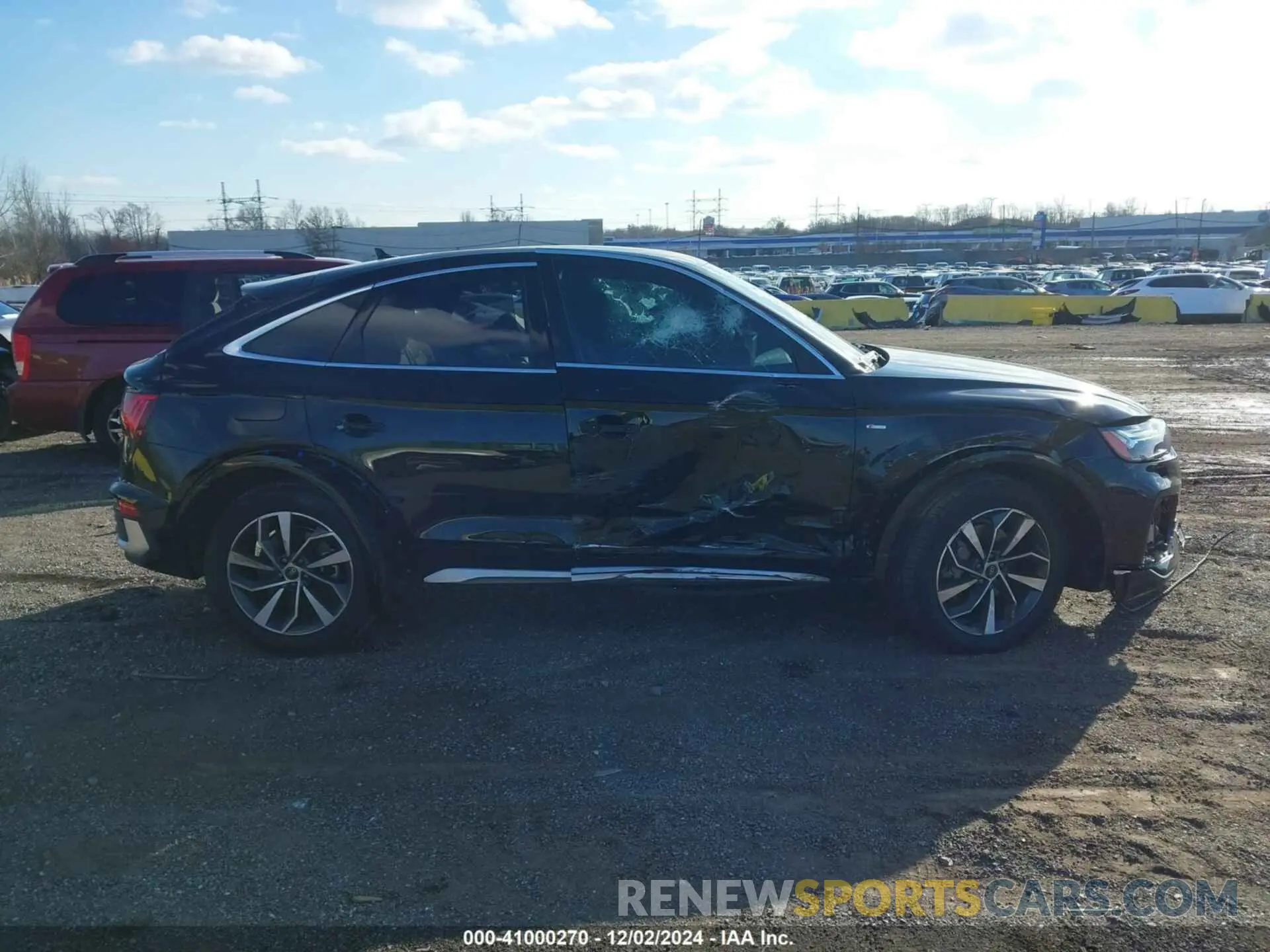 13 fotografías del automóvil dañado WA16AAFY4P2195149 AUDI Q5 SPORTBACK 2023