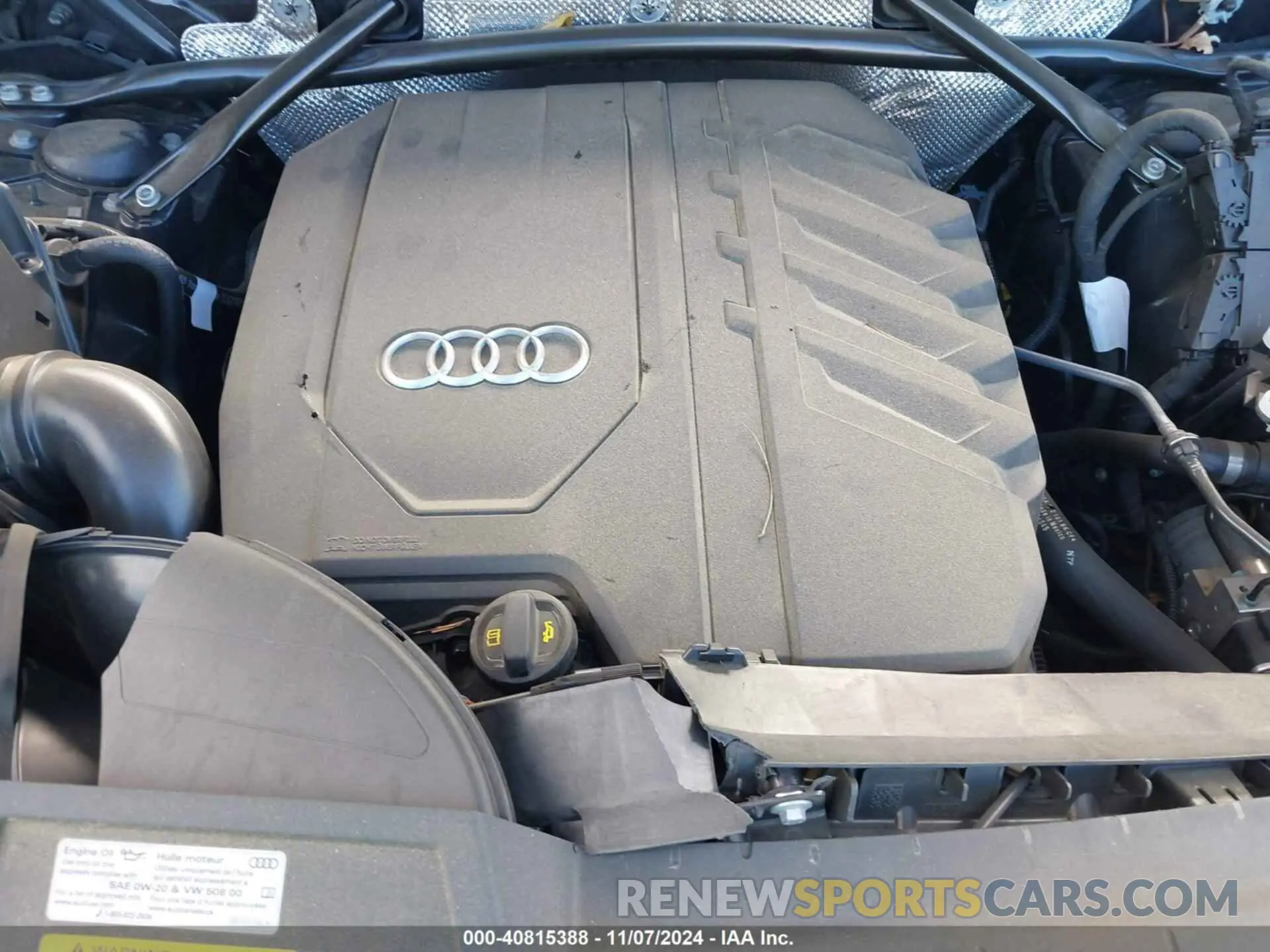 10 fotografías del automóvil dañado WA16AAFY7P2035265 AUDI Q5 SPORTBACK 2023
