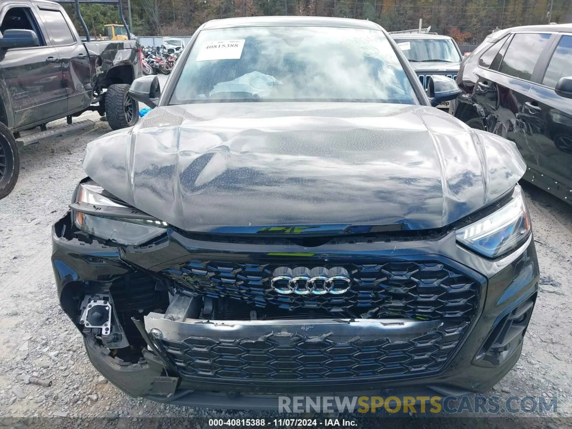 12 fotografías del automóvil dañado WA16AAFY7P2035265 AUDI Q5 SPORTBACK 2023