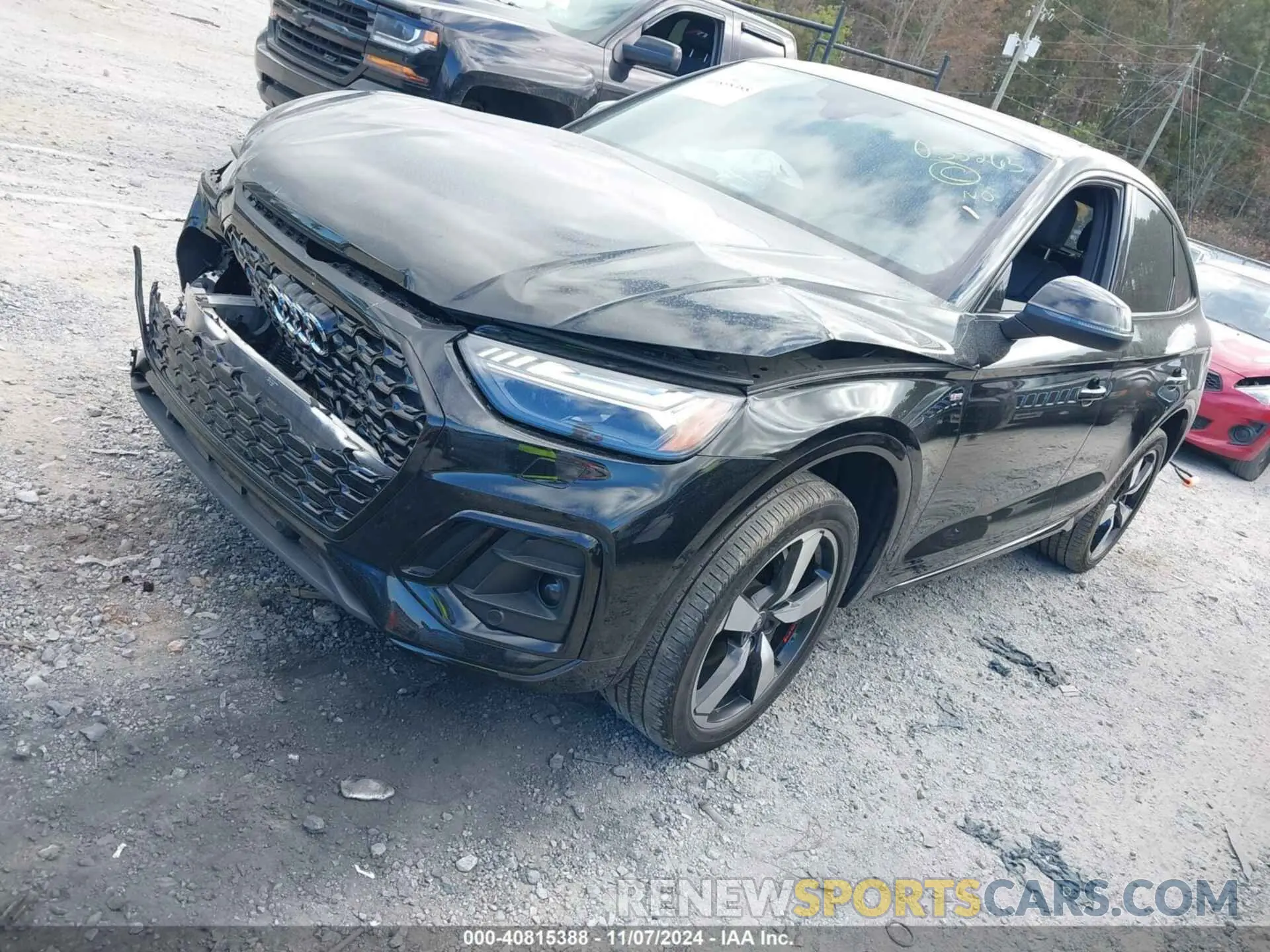 2 fotografías del automóvil dañado WA16AAFY7P2035265 AUDI Q5 SPORTBACK 2023