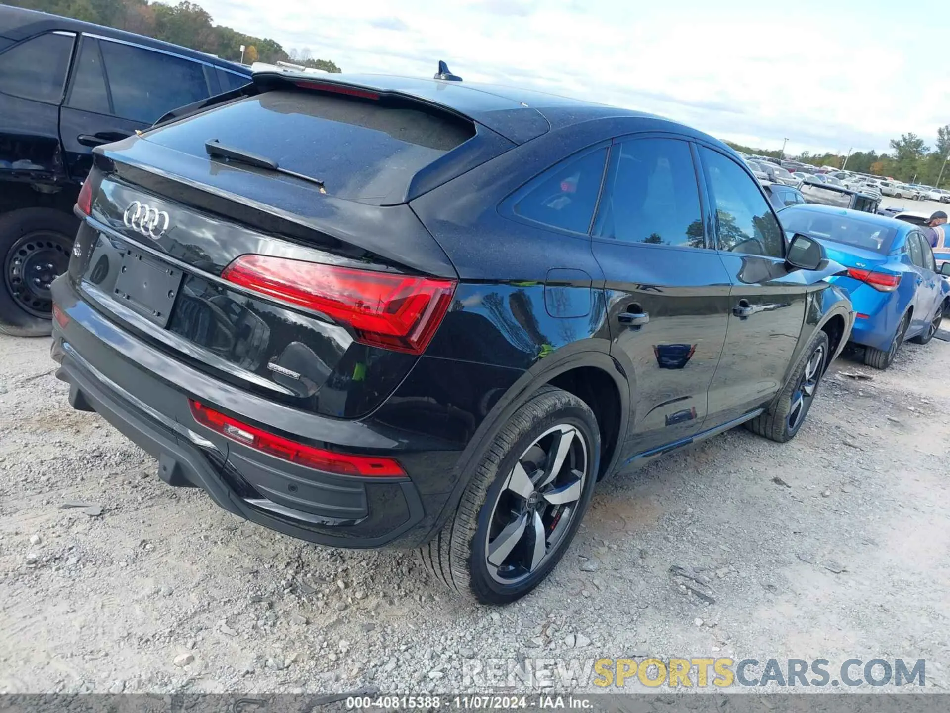4 fotografías del automóvil dañado WA16AAFY7P2035265 AUDI Q5 SPORTBACK 2023